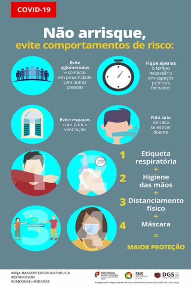 NÃO ARRISQUE! EVITE COMPORTAMENTOS DE RISCO.